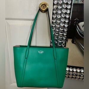Green Kate Spade Tote